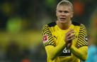 Erling Haaland, en un partido reciente con el Borussia Dortmund