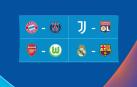 Emparejamientos de cuartos de final de la Liga de Campeones femenina