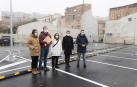 De izda. a dcha.: María León Villanueva (Construcciones Osés); Alfredo y Cristina García Guerra (Albarrada Proyectos y Obras); y Zeus Pérez (concejal de Urbanismo) y Alejandro Toquero (alcalde)