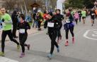 Participantes en la San Silvestre del Valle de Egüés en 2019. Es una de las carreras más numerosas y que está prevista el viernes por la mañana en Olaz