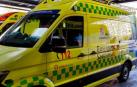 El herido fue trasladado a un centro hospitalario
