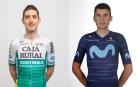 Mikel Nieve, del Caja Rural  y Óscar Rodríguez, del Movistar