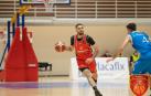 Un jugador del Basket Navarra, en un partido anterior