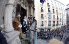 Discurso de los Reyes Magos desde el balón del Ayuntamiento