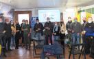 Participantes en la jornada del proyecto Abiesnea degustaron yogur con leche A2 en el Centro de Interpretación del Vacuno de Leche de Etxeberri-Arakil