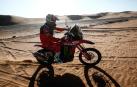 Joan Barreda, en la octava etapa del Rally Dakar
