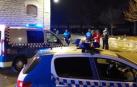 Policía Muncipal de Pamplona, en la zona de caballo blanco