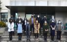Asistentes a la presentación de la Carrera de las Empresas en las instalaciones de Diario de Navarra