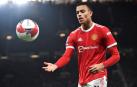 Mason Greenwood durante un partido con el Manchester United