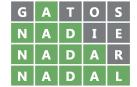 Captura de pantalla de Wordle, el nuevo juego de palabras que arrasa en Internet