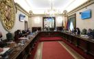 Vista del pleno de este jueves en el Ayuntamiento de Pamplona