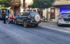 Momento del atropello en Corella