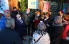 Varios vecinos afectados por el corte de luz durante la protesta