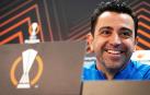 Rueda de prensa de Xavi en la previa al choque contra el Nápoles en Europa League