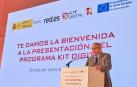 El director general de Red.Es, Alberto Martínez Lacambra, presenta el kit digital.