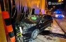 Estado en el que quedó el vehículo tras el accidente en el polígono de Landaben
