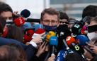 Imagen de Alberto Nuñez Feijóo, a la salida de la Junta Nacional del PP