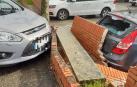 El vehículo accidentado