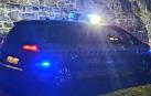 Un vehículo de la Policía Municipal de Pamplona
