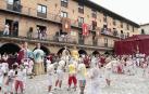 Cohete de fiestas de Puente la Reina, el 24 de julio de 2011