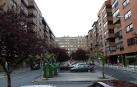 Vista genérica de la calle Travesía de Acella, donde María Catena se encuentra alojada y tutelada por Servicios Sociales del Ayuntamiento de Pamplona