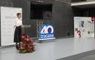 María Chivite, en el acto del 40º aniversario de Tracasa