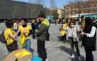 rabajadoras de 45 escuelas infantiles, convocadas por la plataforma, se han movilizado este sábado en Pamplona