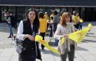 rabajadoras de 45 escuelas infantiles, convocadas por la plataforma, se han movilizado este sábado en Pamplona