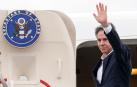 Antony Blinken, a su llegada a Israel