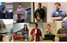 Arriba, de izquierda a derecha: Maialen Tellabide (piano jazz), Rubén Álvarez (violín), Gaizka Ciarrusta  (trompa), Alejandro Carrascoso (percusión). Abajo, de izquierda a derecha: Maite Lomas (txistu), Cecilia Ferraz (violoncello), Martín Zulaica (oboe), Garazi Petrirena (trombón jazz), Iker Larrauri (trompeta)