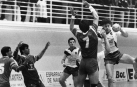 Bratislav Obucina durante un partido con el San Antonio en 1989