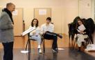 Fotos del ensayo de la obra de teatro 'En Pamplona nunca hay nada'