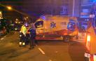 Servicios de emergencia en el lugar del atropello múltiple en Madrid