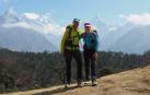 Ignacio Barrio y Uxue Murolas ya han alcanzado Namche Bazar en su aproximación al Everest y al Lhotse