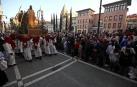Procesión del Santo Entierro de la Semana Santa 2022 en Pamplona.