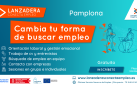 Cartel que anuncia la nueva 'Lanzadera Conecta Empleo'