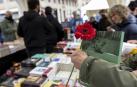 Imágenes de la Feria del Libro celebrada en Pamplona./