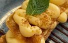 El postre elaborado con crema pastelera de espárragos del restaurante Topero