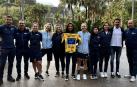 "El ‘once de gala’ que ha hecho posible una Vuelta a Andalucía tan brillante para Movistar Team". Este es el texto con el que el equipo ha bautizado esta fotografía