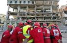 Labores de rescate en el Hotel Saratoga, en La Habana
