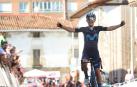 Sarah Gigante celera el triunfo tras entrar primera y en soliario en la meta de Irurtzun