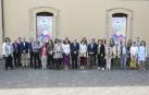 La Sala de Armas de la Ciudadela ha acogido el acto de la firma de las adhesiones Pacto Local por el Desarrollo de Agenda Urbana de Pamplona