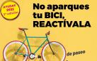 Cartel de la campaña “No aparques tu bici, reactívala”