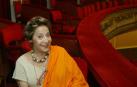 Teresa Berganza, en 2006 en el Teatro Gayarre