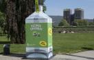 La botella que ha sido vandalizada ha sido la situada en la Vuelta del Castillo