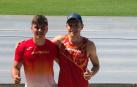 Manu Quijera e Iker Alfonso, en el Iberoamericano