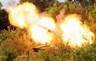 Tanque de las fuerzas pro rusas en la zona de Lugansk