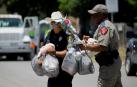 Policías en la localidad de Uvalde