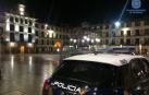 Un vehículo de Policía Nacional en Tudela