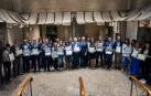 Foto de grupo de las empresas reconocidas en los Premios Anuales a la Gestión de la Seguridad entregados por COASHIQ, la Asociación empresarial para la Seguridad, Higiene y Medio Ambiente en la Industria Química